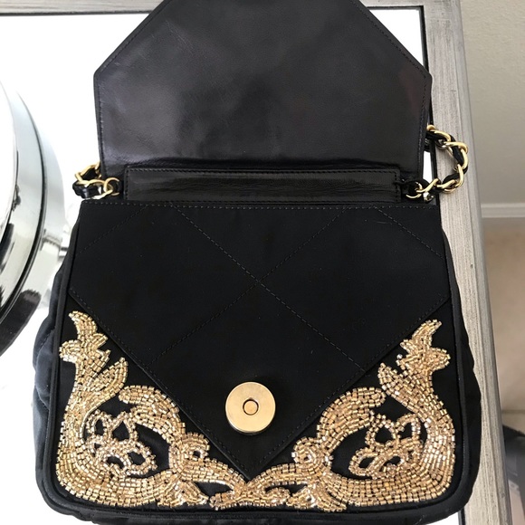 🌸sold🌸Vintage Black Chanel Mini Flap bag - Picture 4 of 8